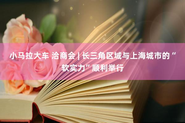小马拉大车 洽商会 | 长三角区域与上海城市的“软实力”顺利举行